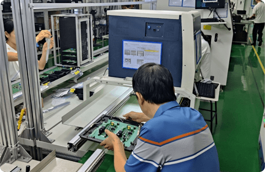 SMT & Through-Hole
Assembly.